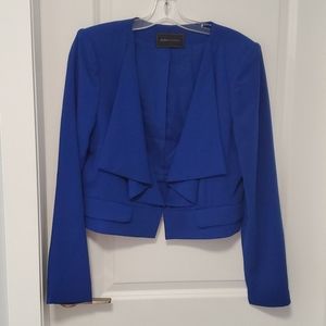 BCBG Royal Crop Blazer size L